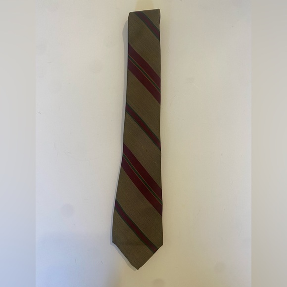 Vintage Wool Blend Metcalf Tie - Picture 2 of 3